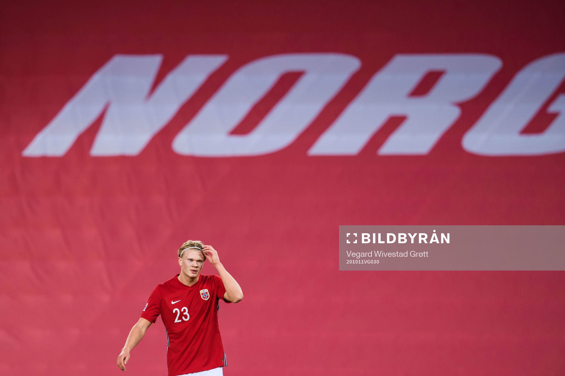 Erling Braut Haaland of Norway
