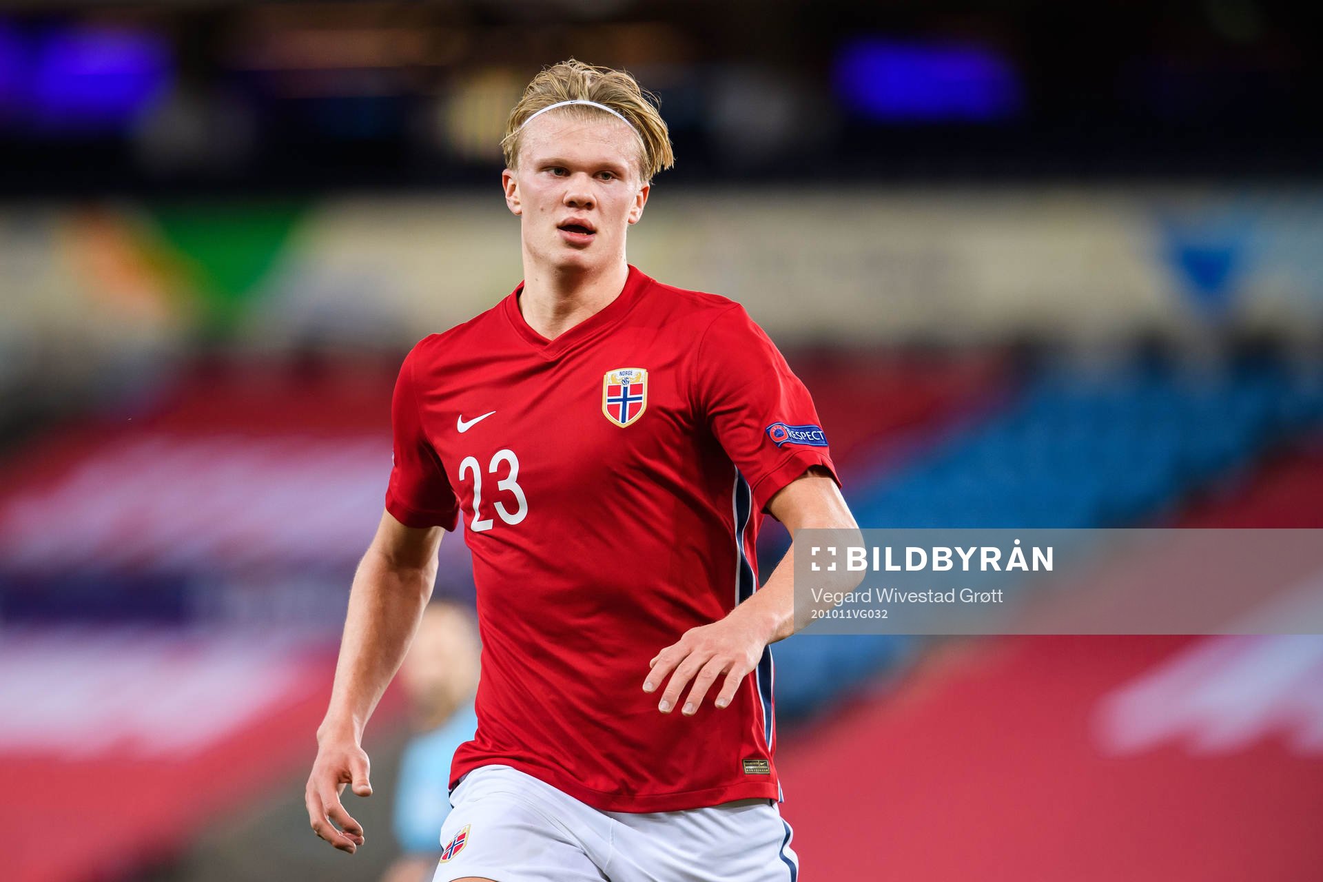 Erling Braut Haaland of Norway