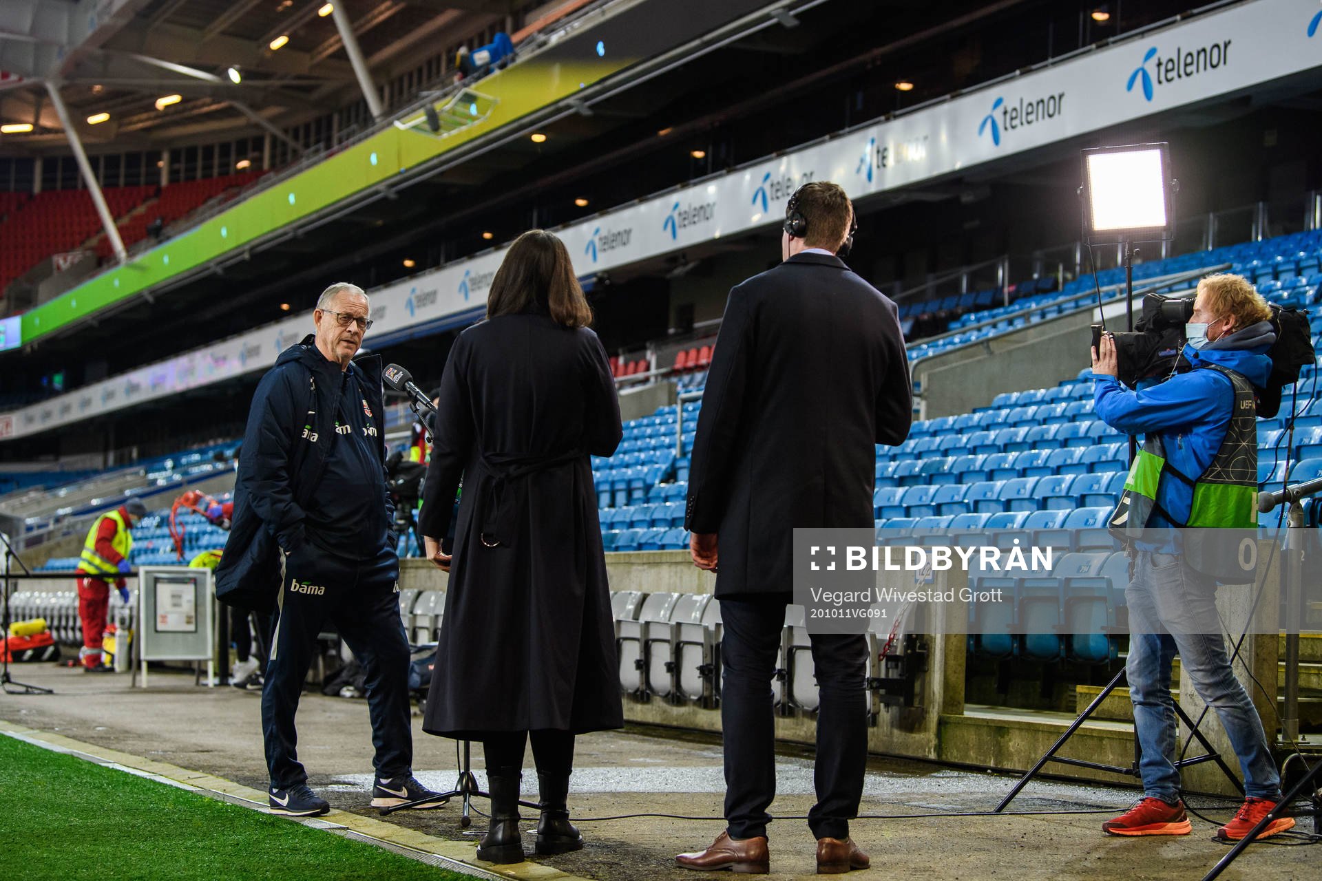 Lars Lagerbäck, head coach of Norway