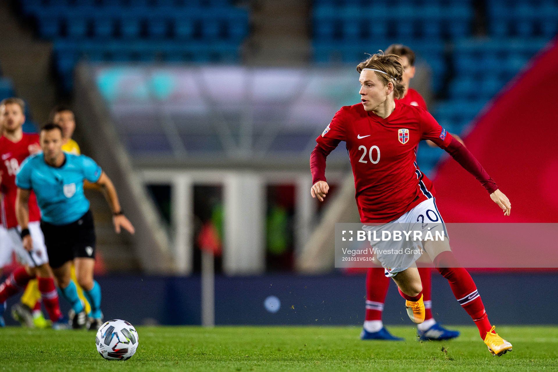Jens Petter Hauge of Norway