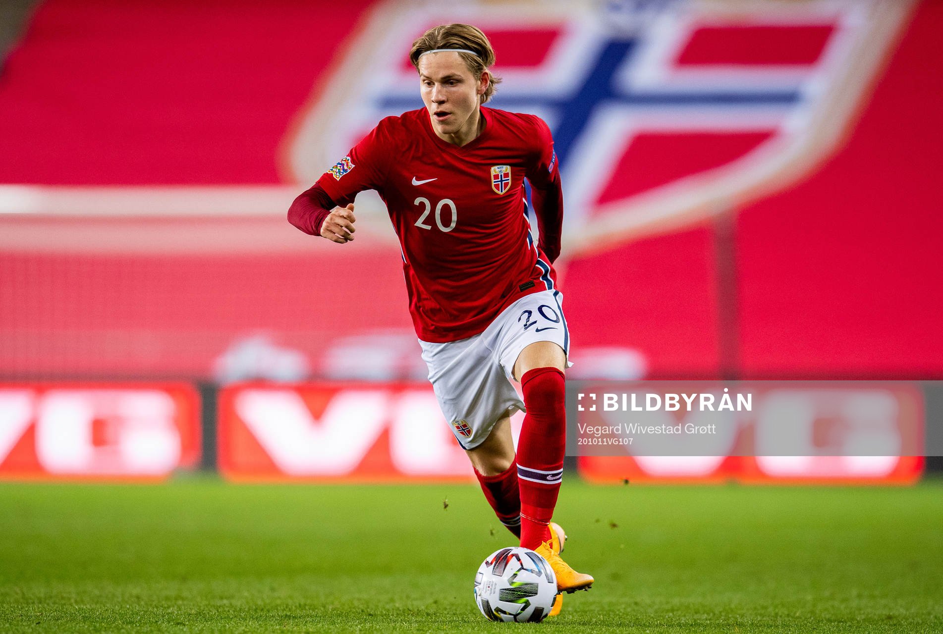 Jens Petter Hauge of Norway