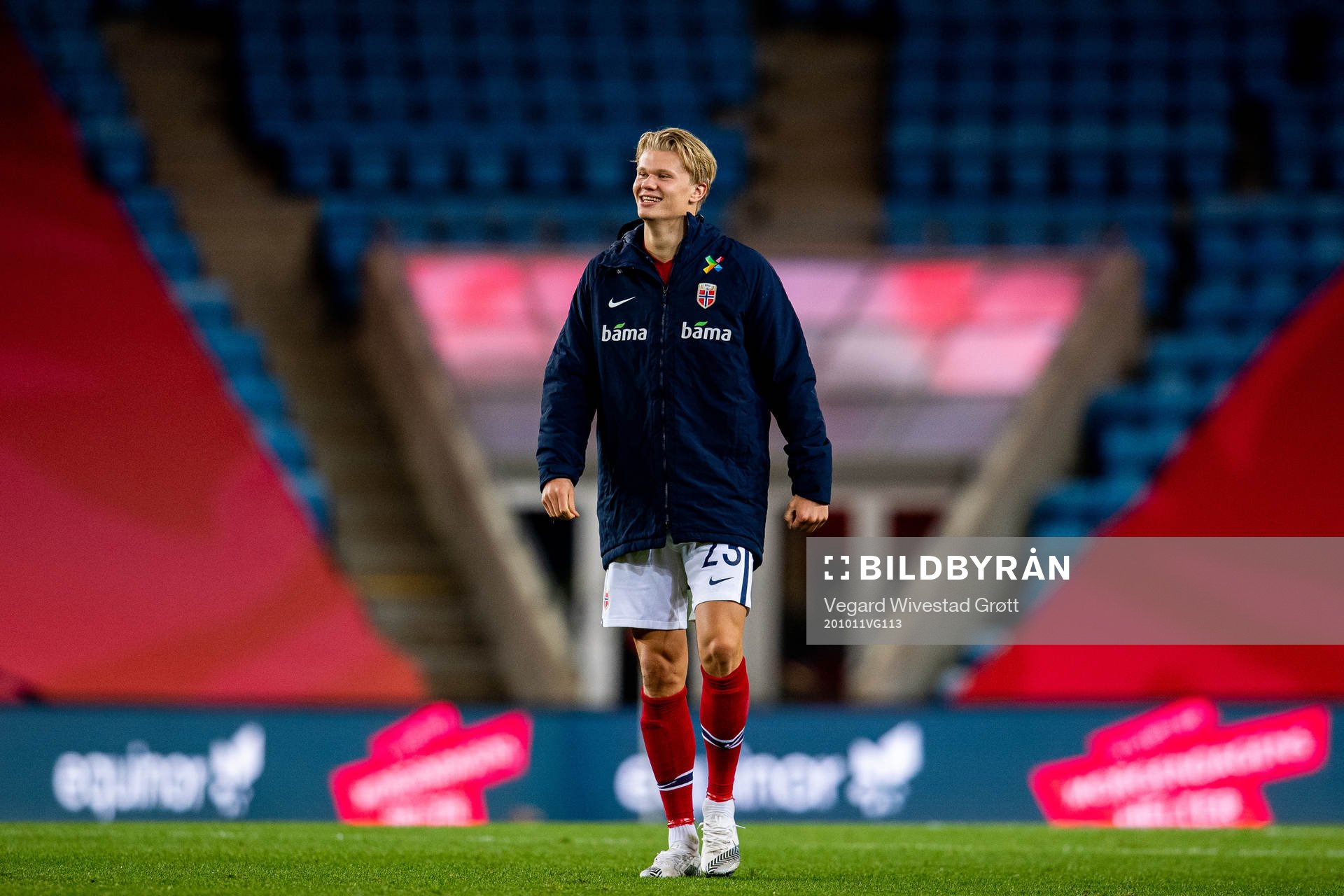 Erling Braut Haaland of Norway