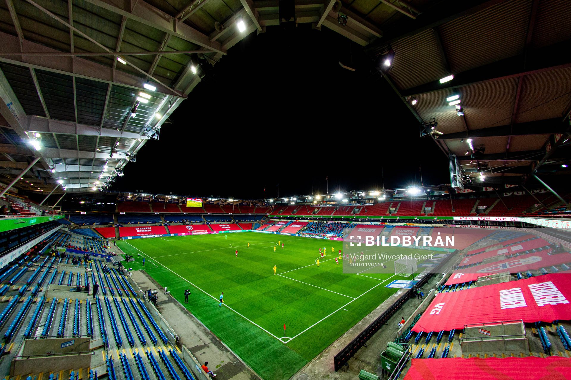 General view of Ullevaal Stadion