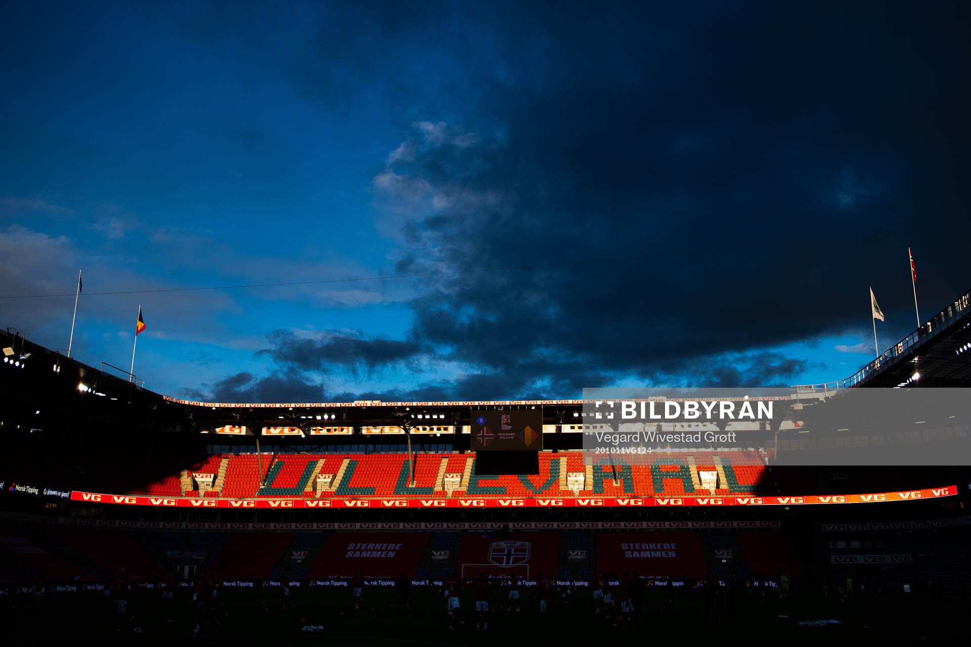 General view of Ullevaal Stadion