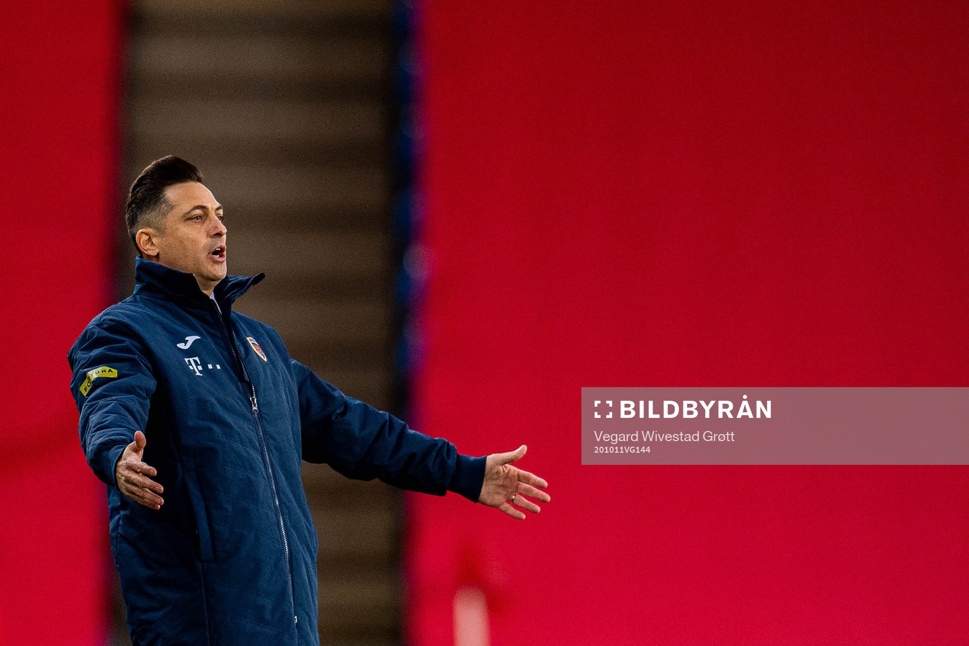 Mirel Radoi, head coach of Romania