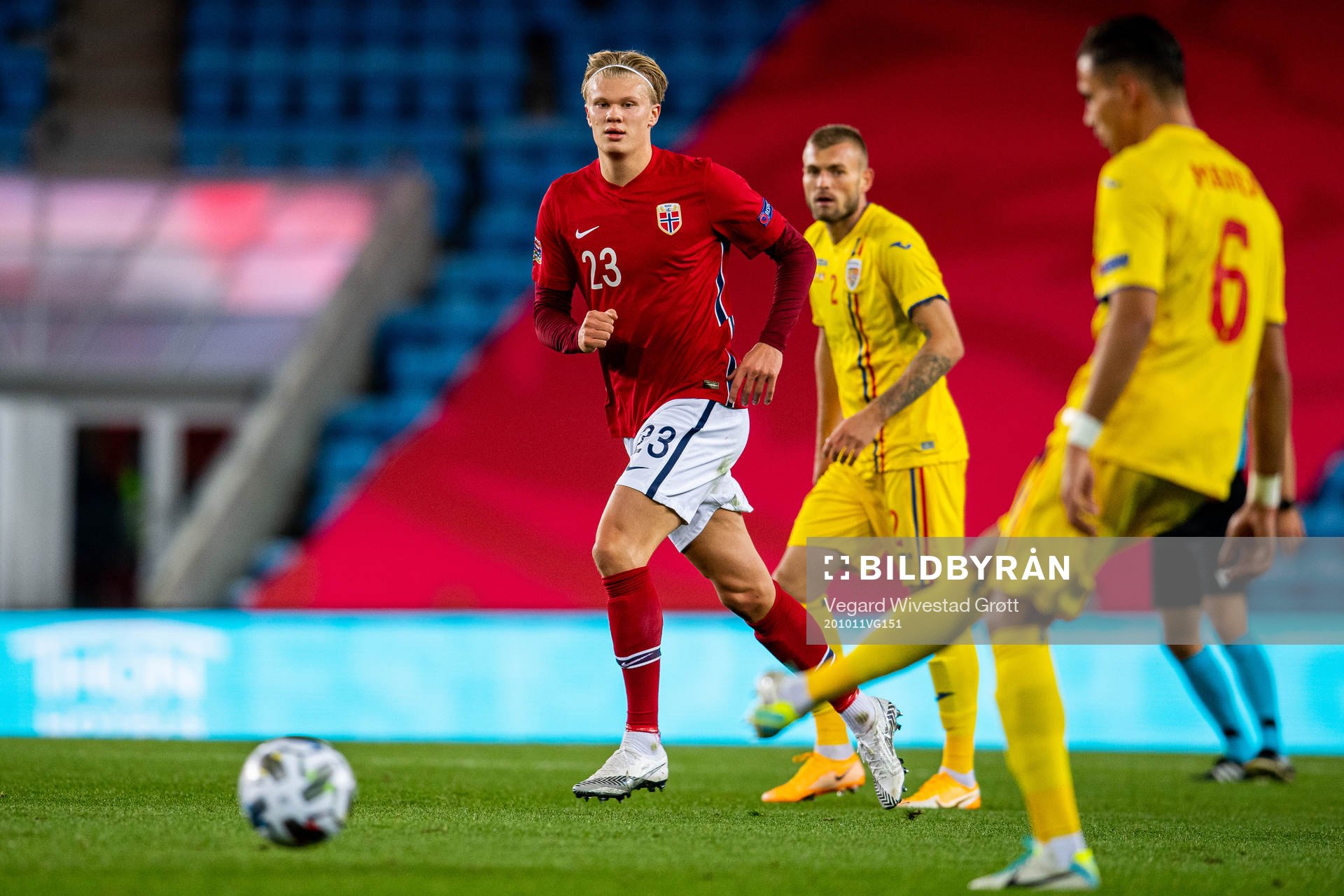 Erling Braut Haaland of Norway
