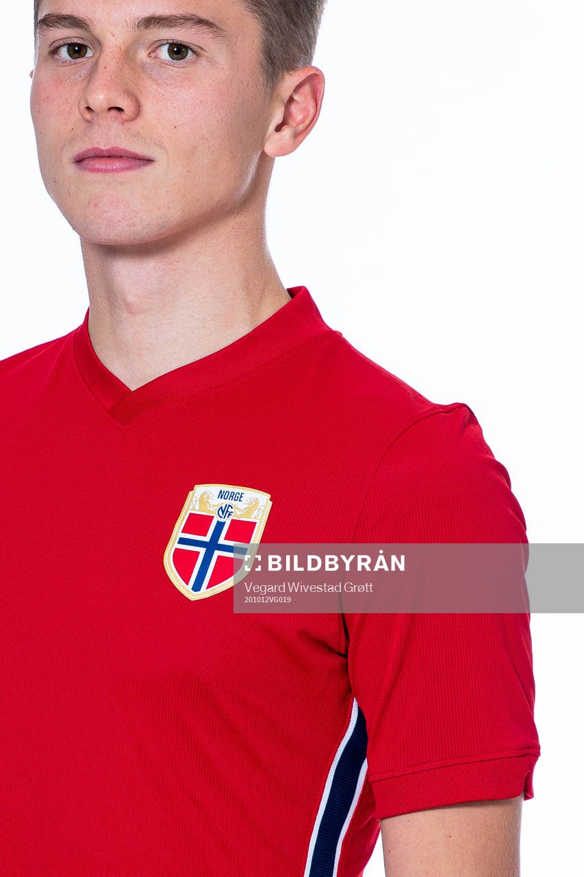 Johan Hove of the Norwegian national under-21 football team