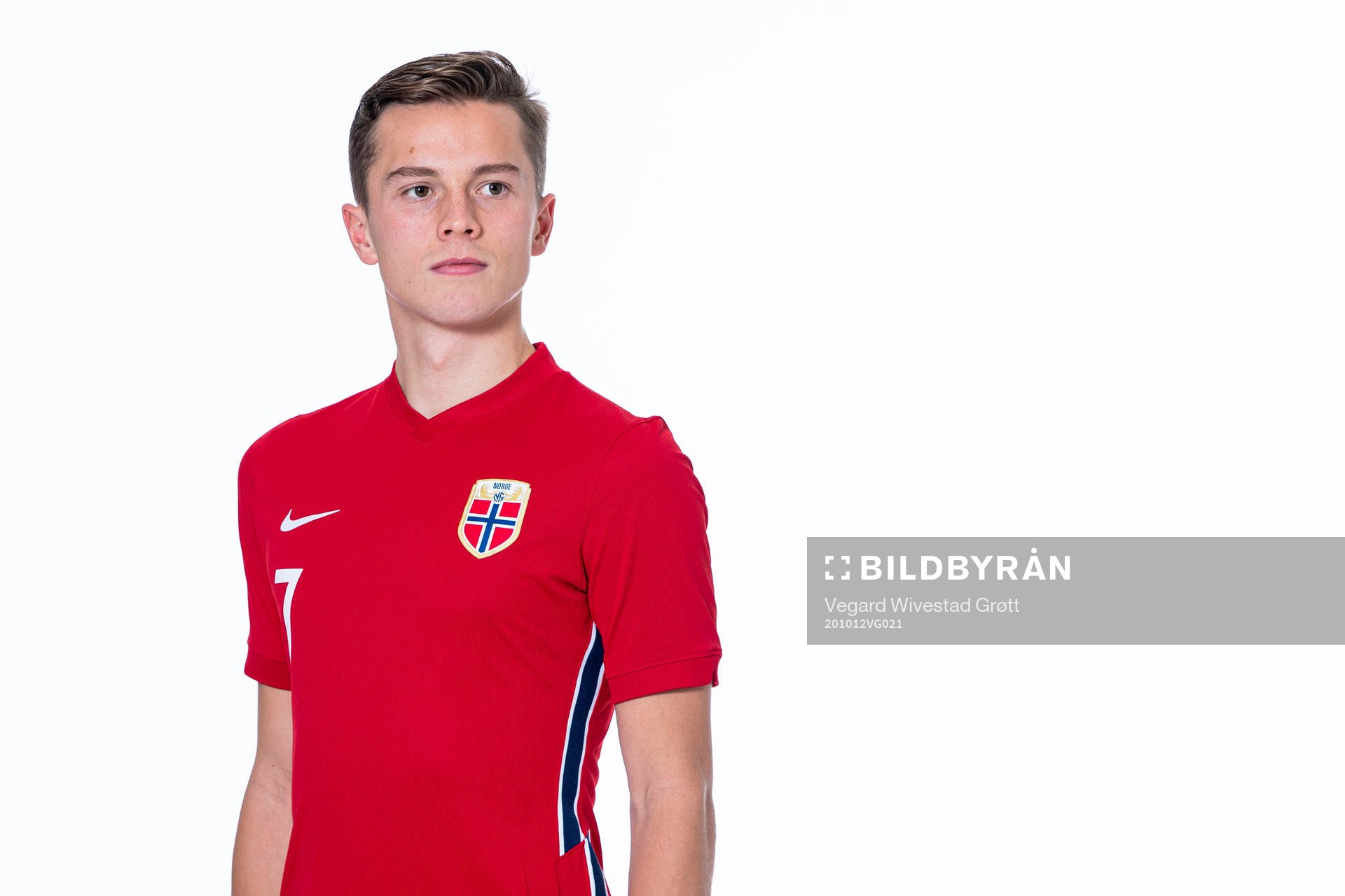 Johan Hove of the Norwegian national under-21 football team
