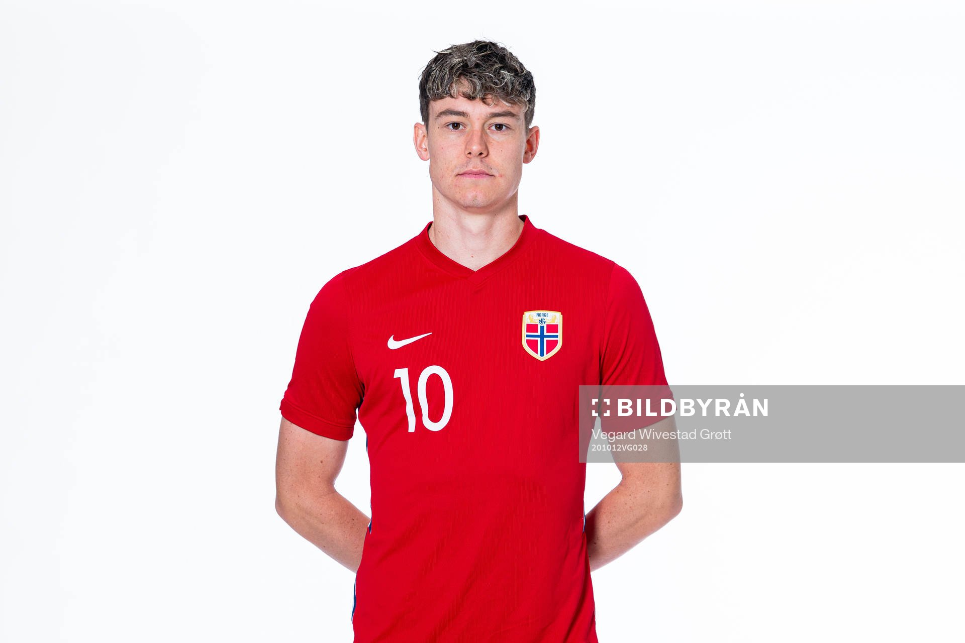 Jørgen Strand Larsen of the Norwegian national under-21
