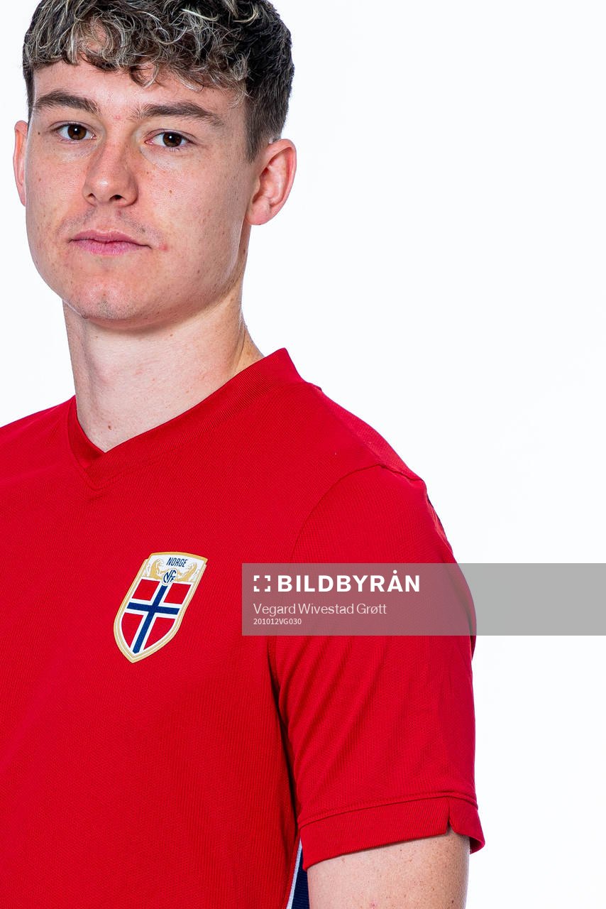 Jørgen Strand Larsen of the Norwegian national under-21