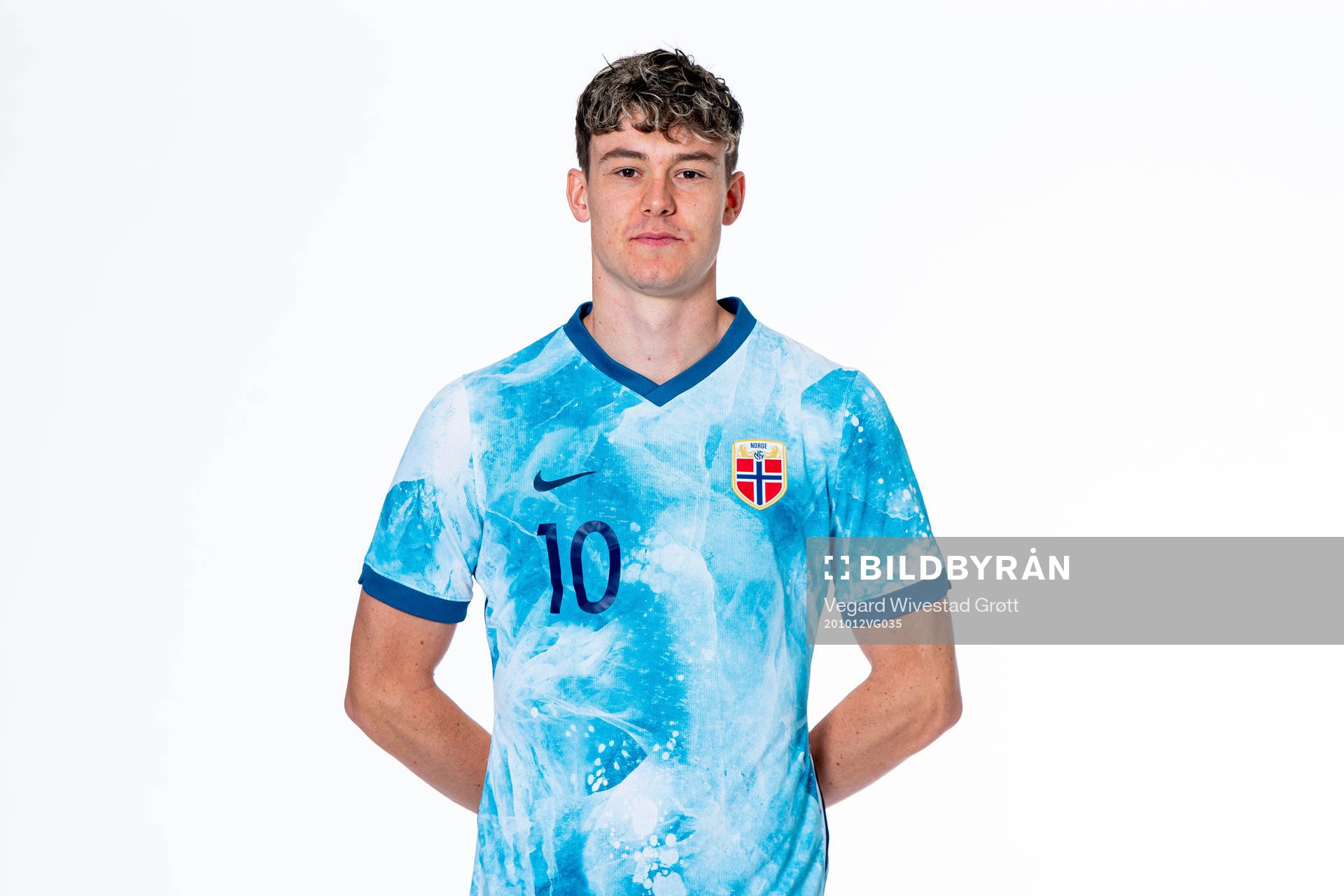 Jørgen Strand Larsen of the Norwegian national under-21