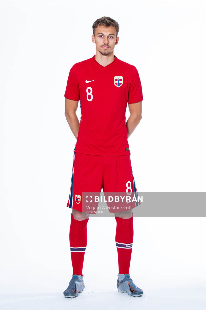 Emil Bohinen of the Norwegian national under-21 football