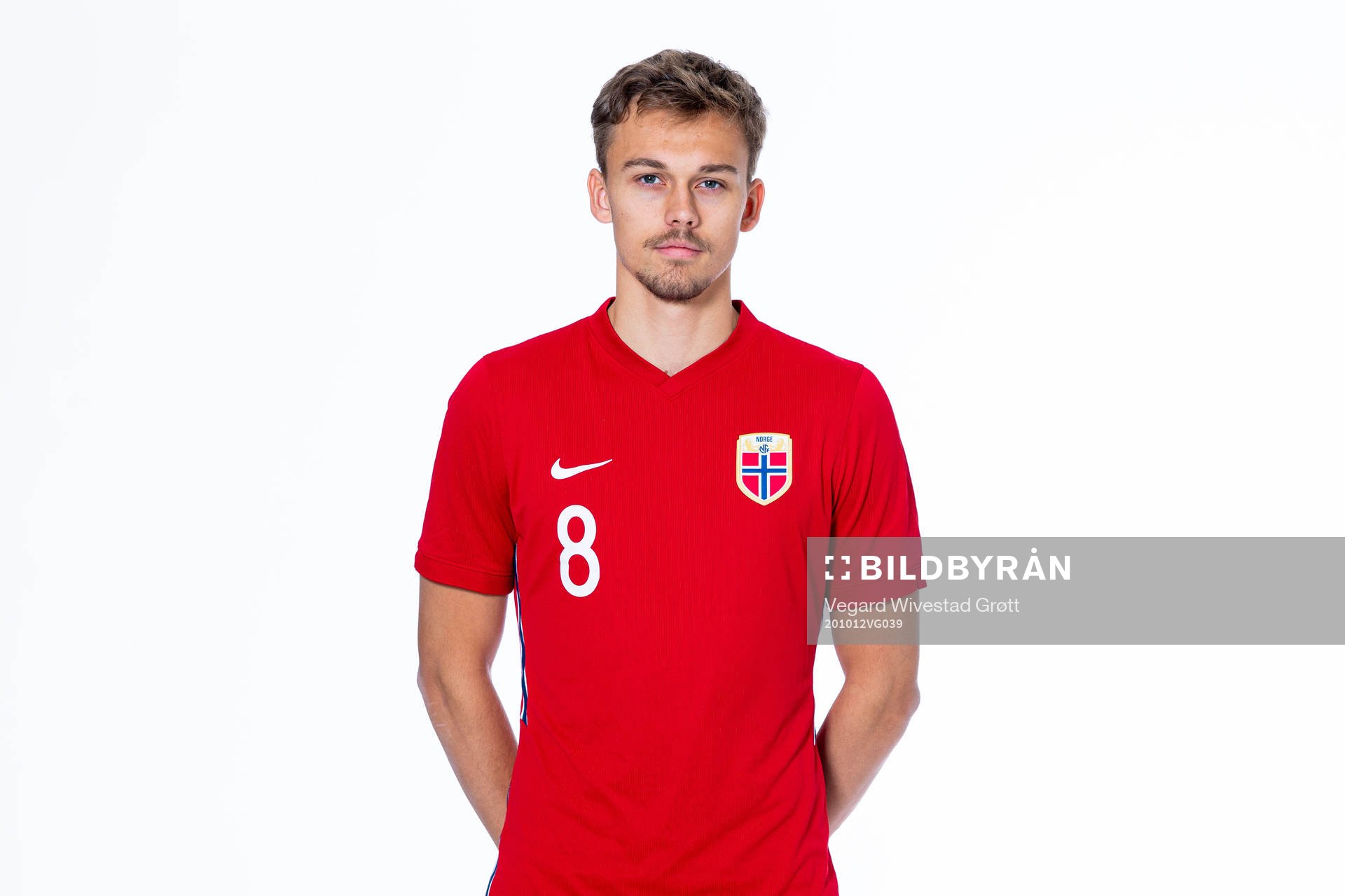 Emil Bohinen of the Norwegian national under-21 football