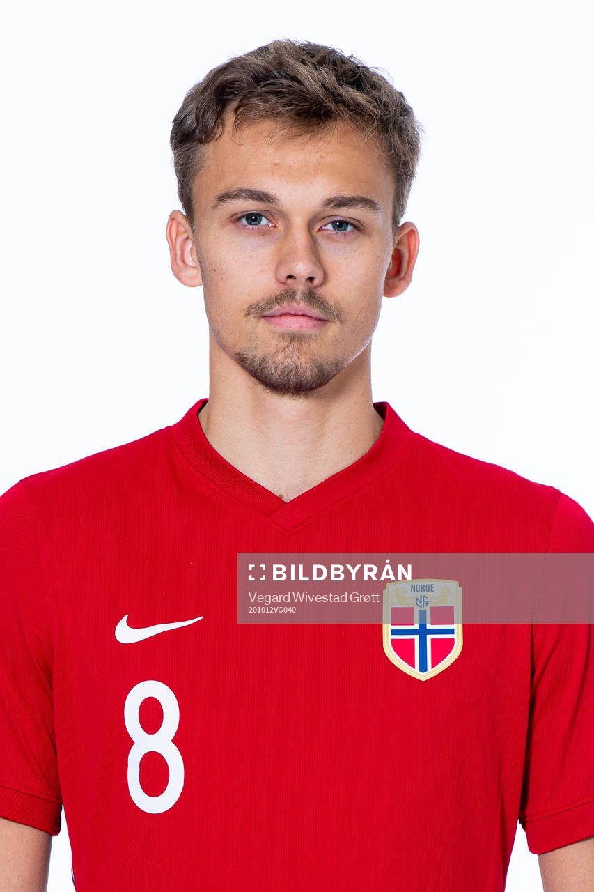 Emil Bohinen of the Norwegian national under-21 football