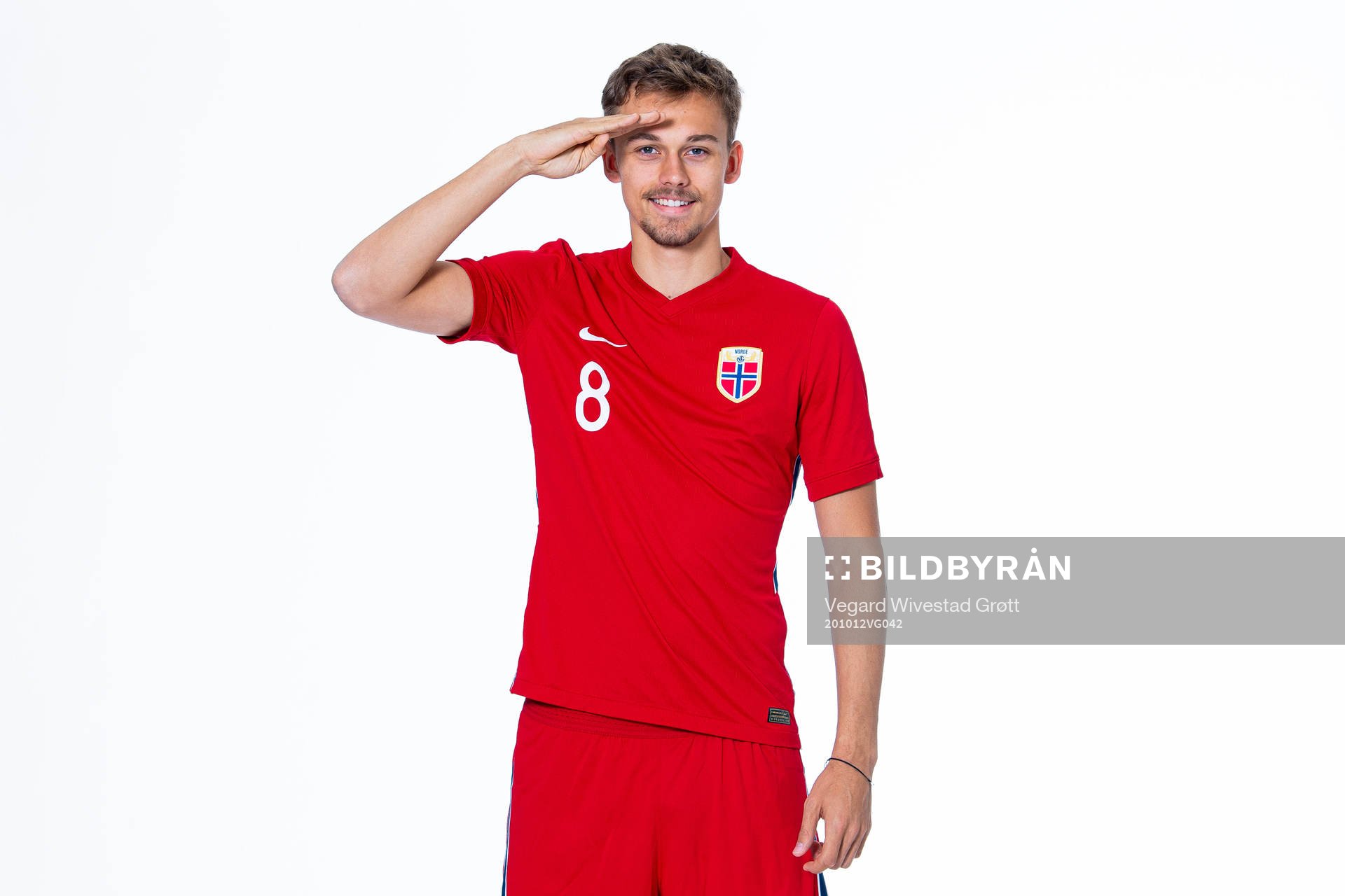 Emil Bohinen of the Norwegian national under-21 football