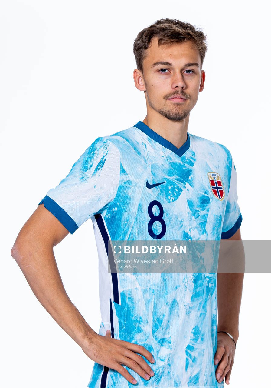 Emil Bohinen of the Norwegian national under-21 football