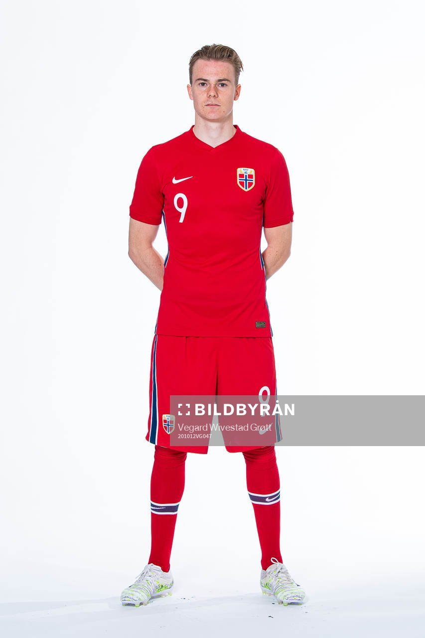 Tobias Christensen of the Norwegian national under-21