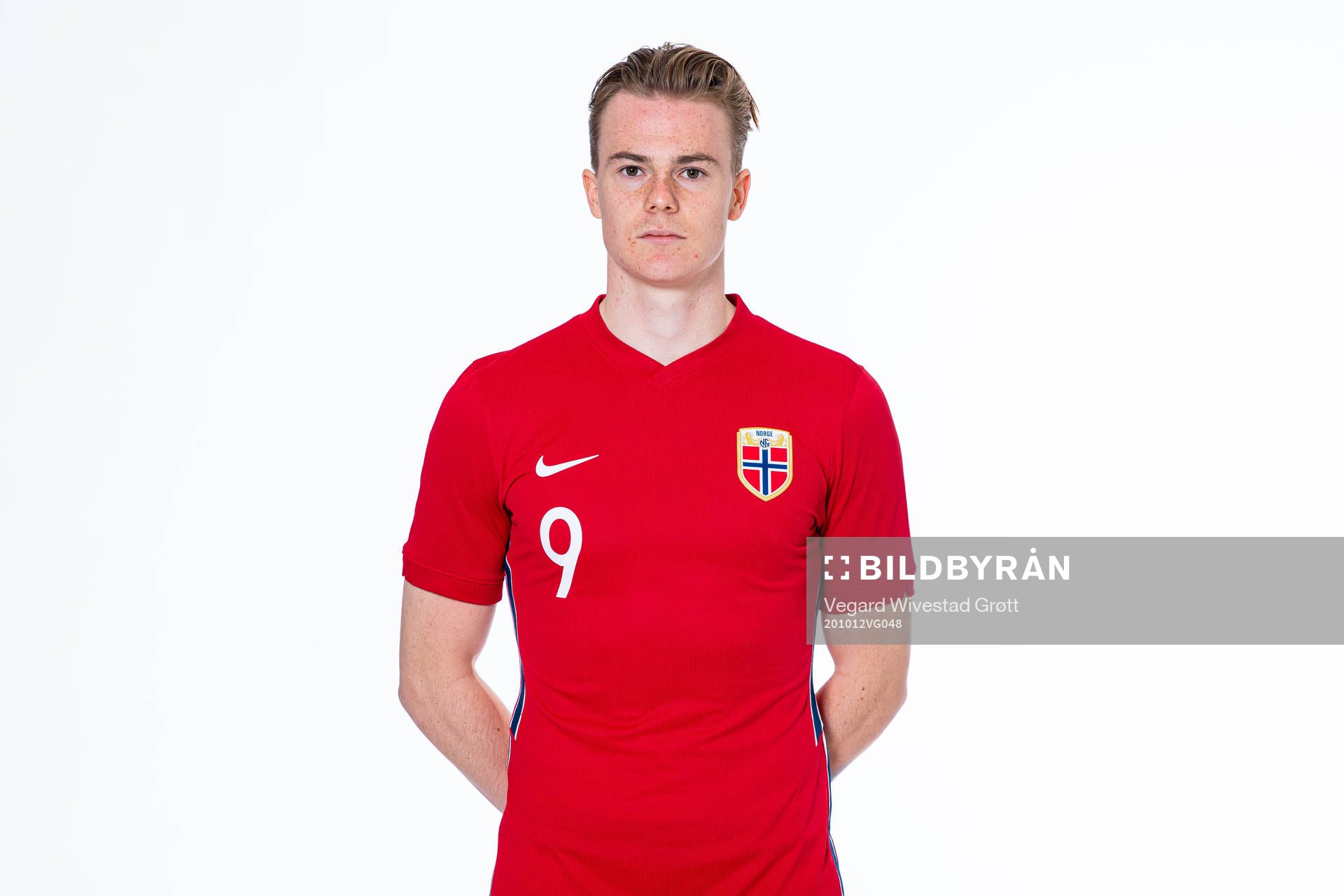 Tobias Christensen of the Norwegian national under-21