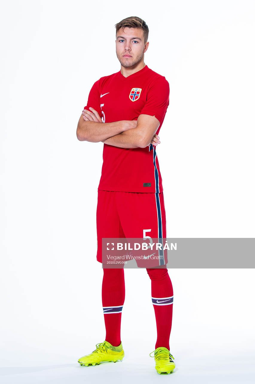 Fredrik André Bjørkan of the Norwegian national under-21