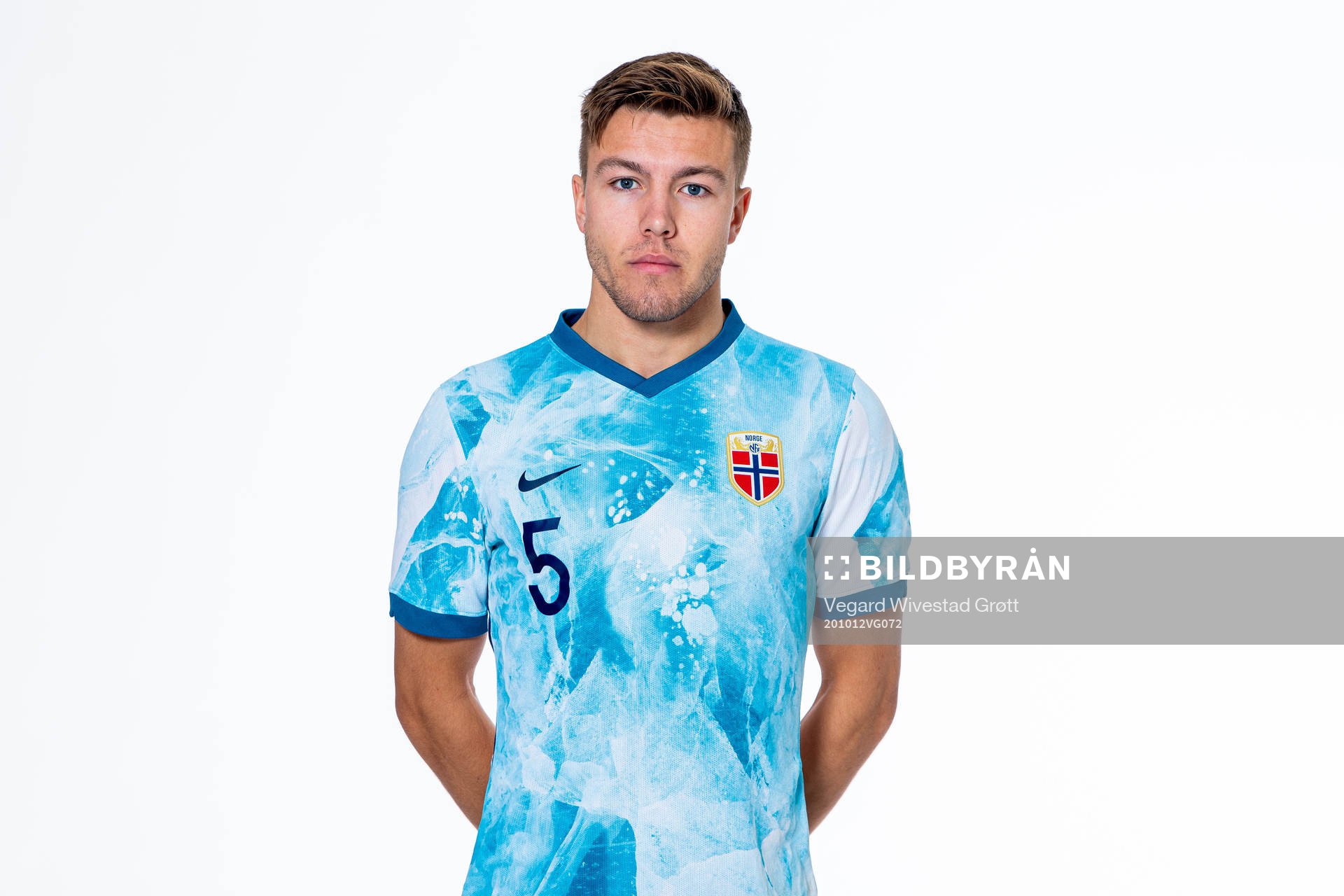 Fredrik André Bjørkan of the Norwegian national under-21