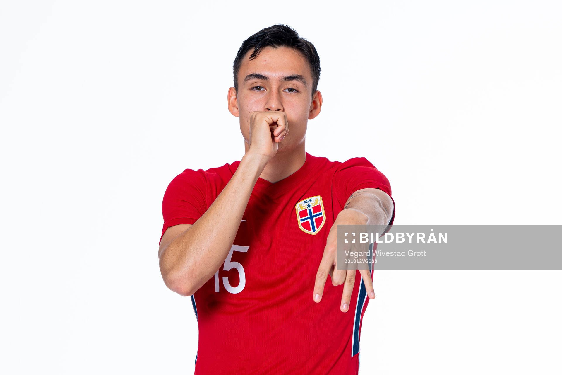 Nicholas Mickelson of the Norwegian national under-21