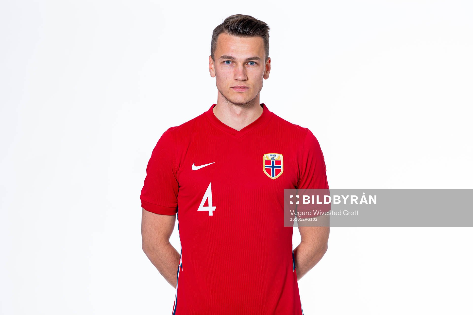 Odin Luraas Bjørtuft of the Norwegian national under-21