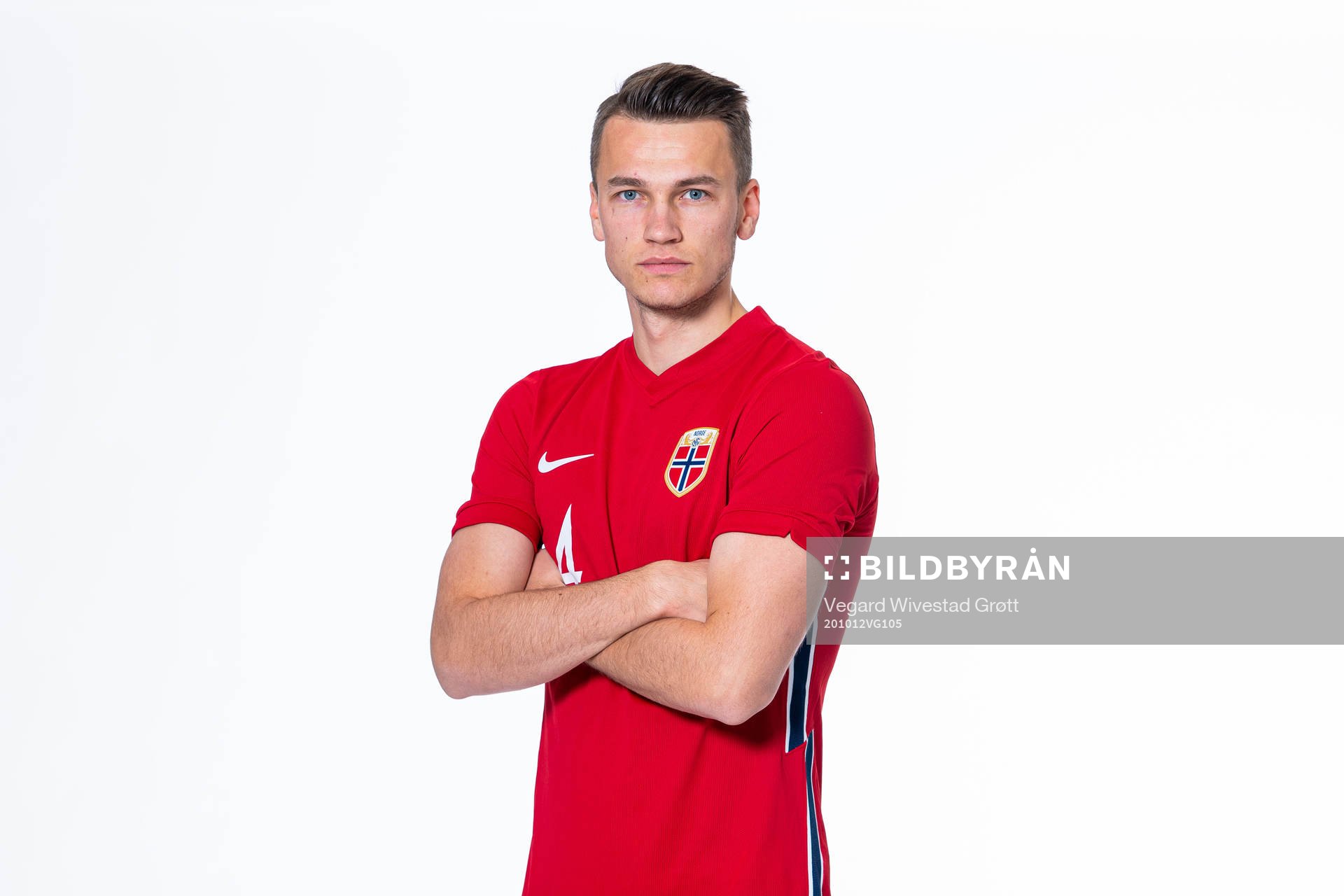 Odin Luraas Bjørtuft of the Norwegian national under-21