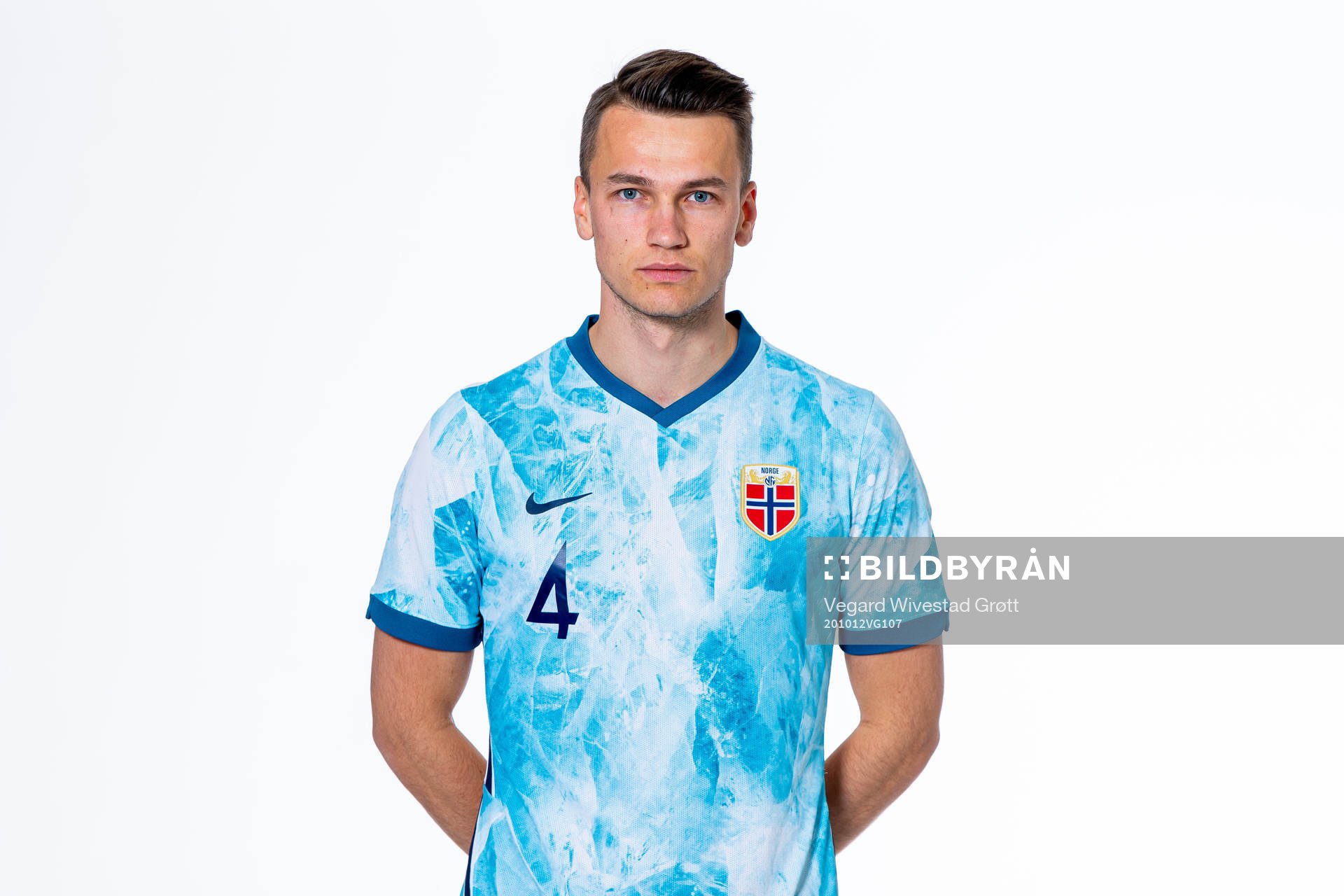 Odin Luraas Bjørtuft of the Norwegian national under-21