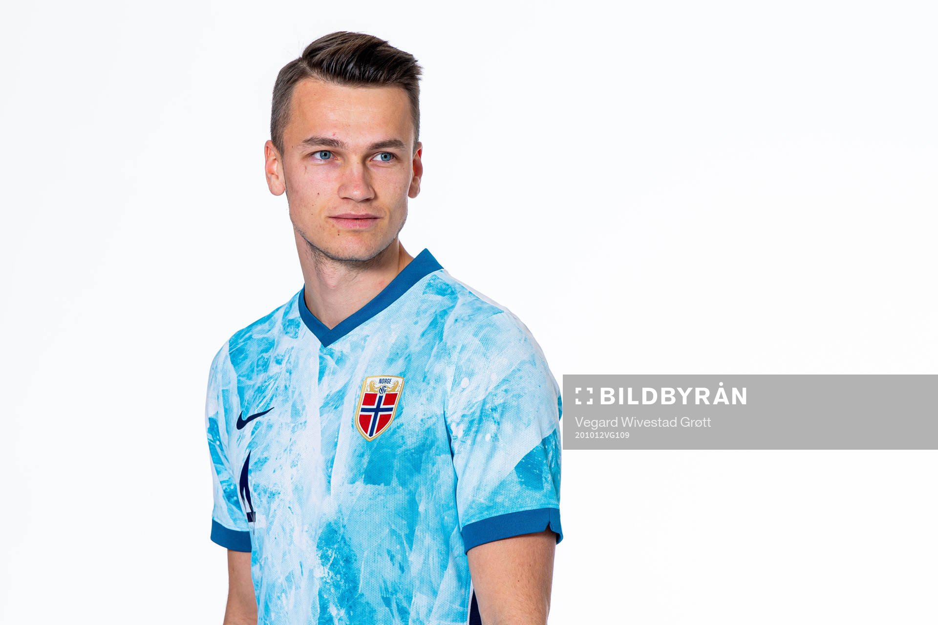 Odin Luraas Bjørtuft of the Norwegian national under-21