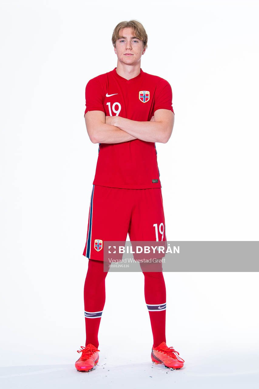 Kristian Thorstvedt of the Norwegian national under-21