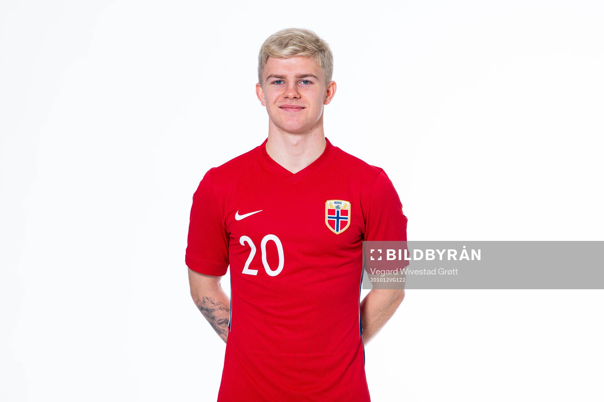 Edvard Sandvik Tagseth of the Norwegian national under-21