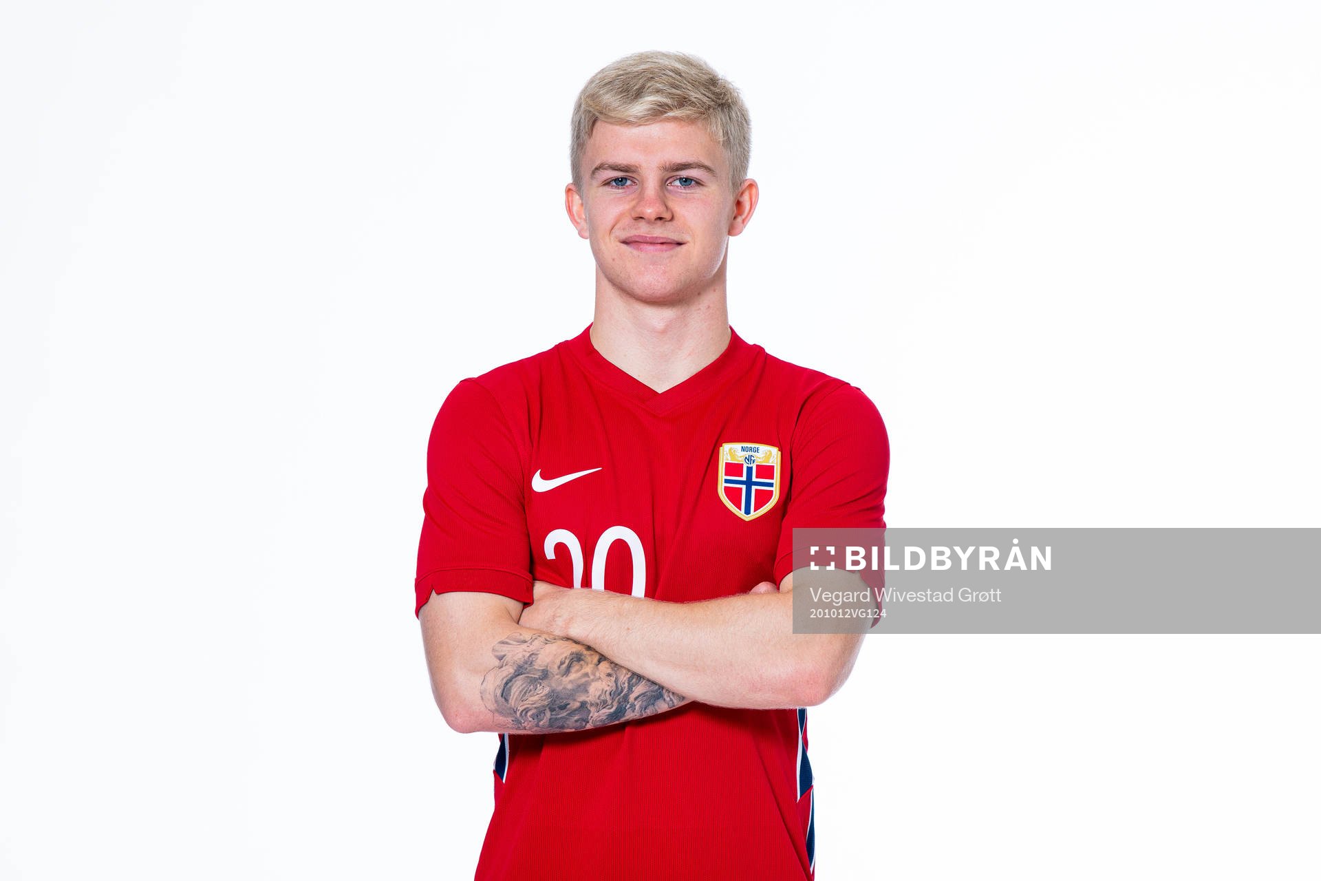 Edvard Sandvik Tagseth of the Norwegian national under-21
