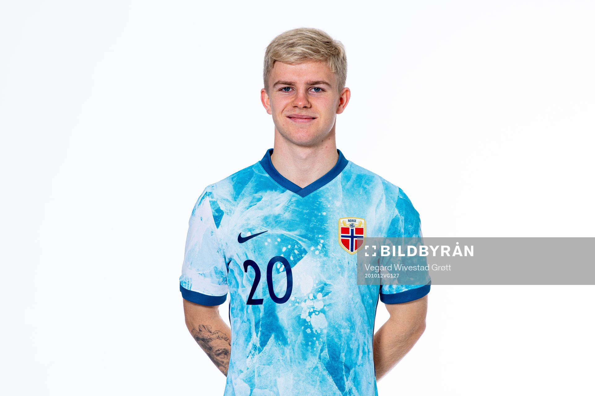 Edvard Sandvik Tagseth of the Norwegian national under-21