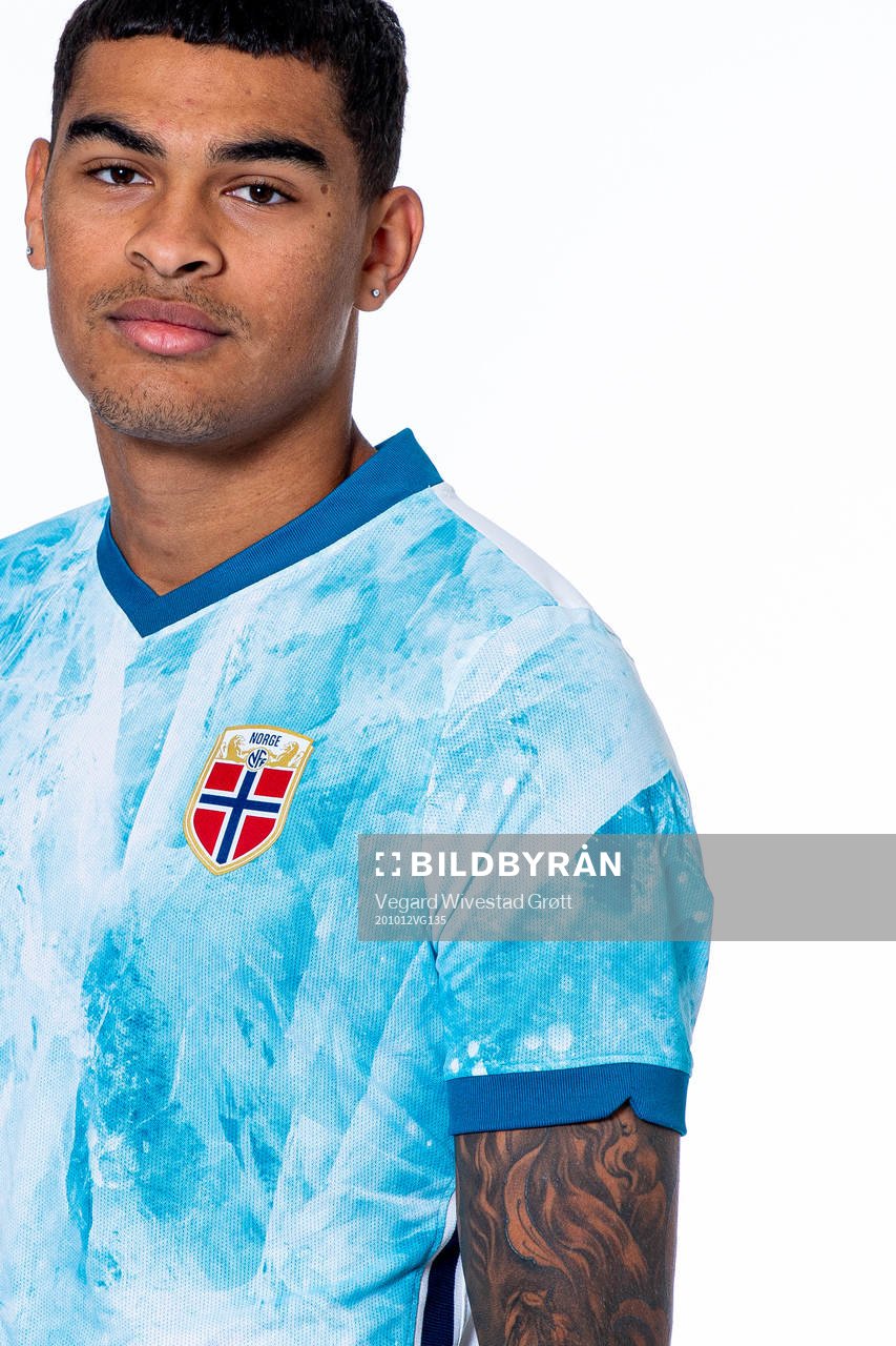 Noah Jean Holm of the Norwegian national under-21 football