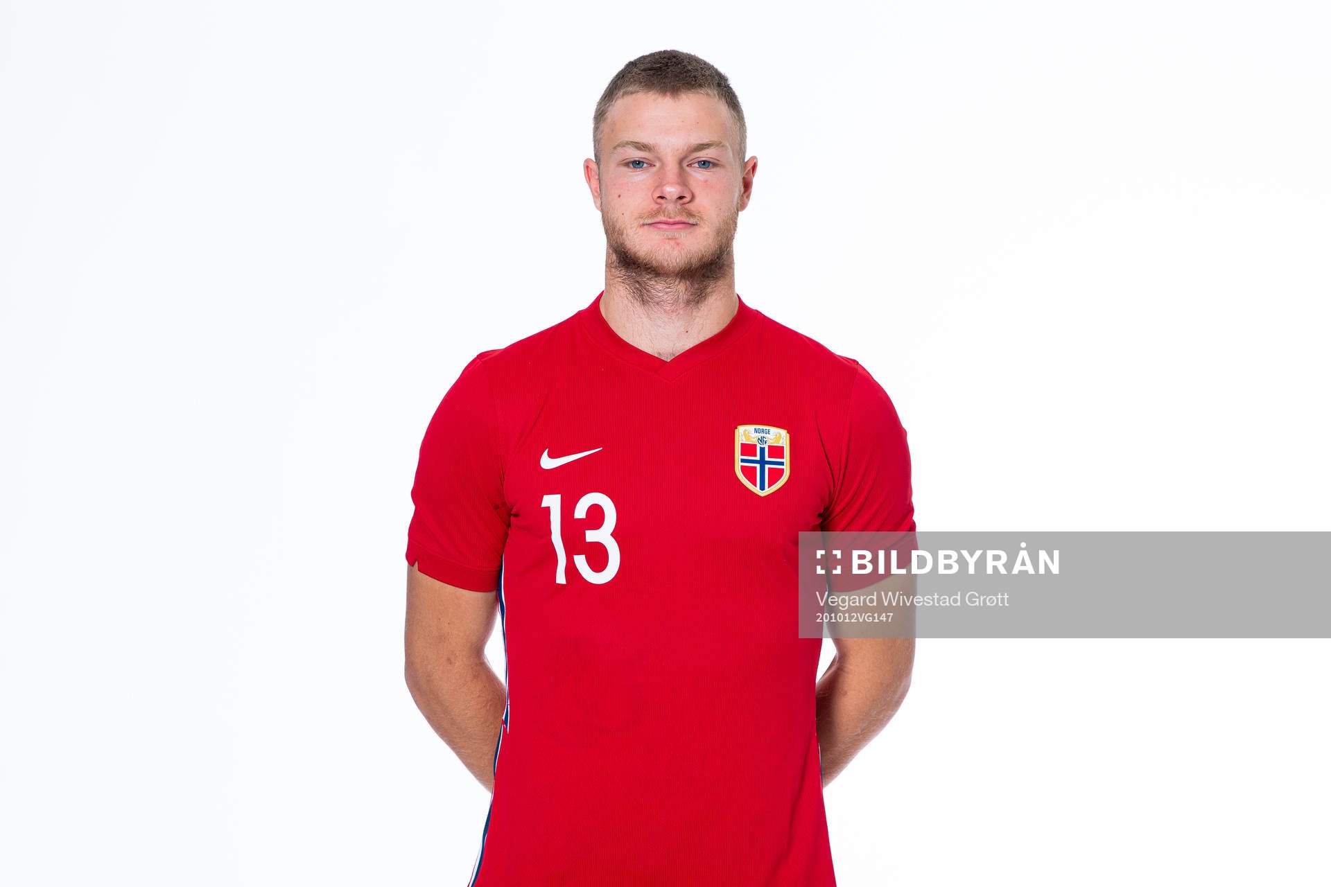 Ulrik Fredriksen of the Norwegian national under-21
