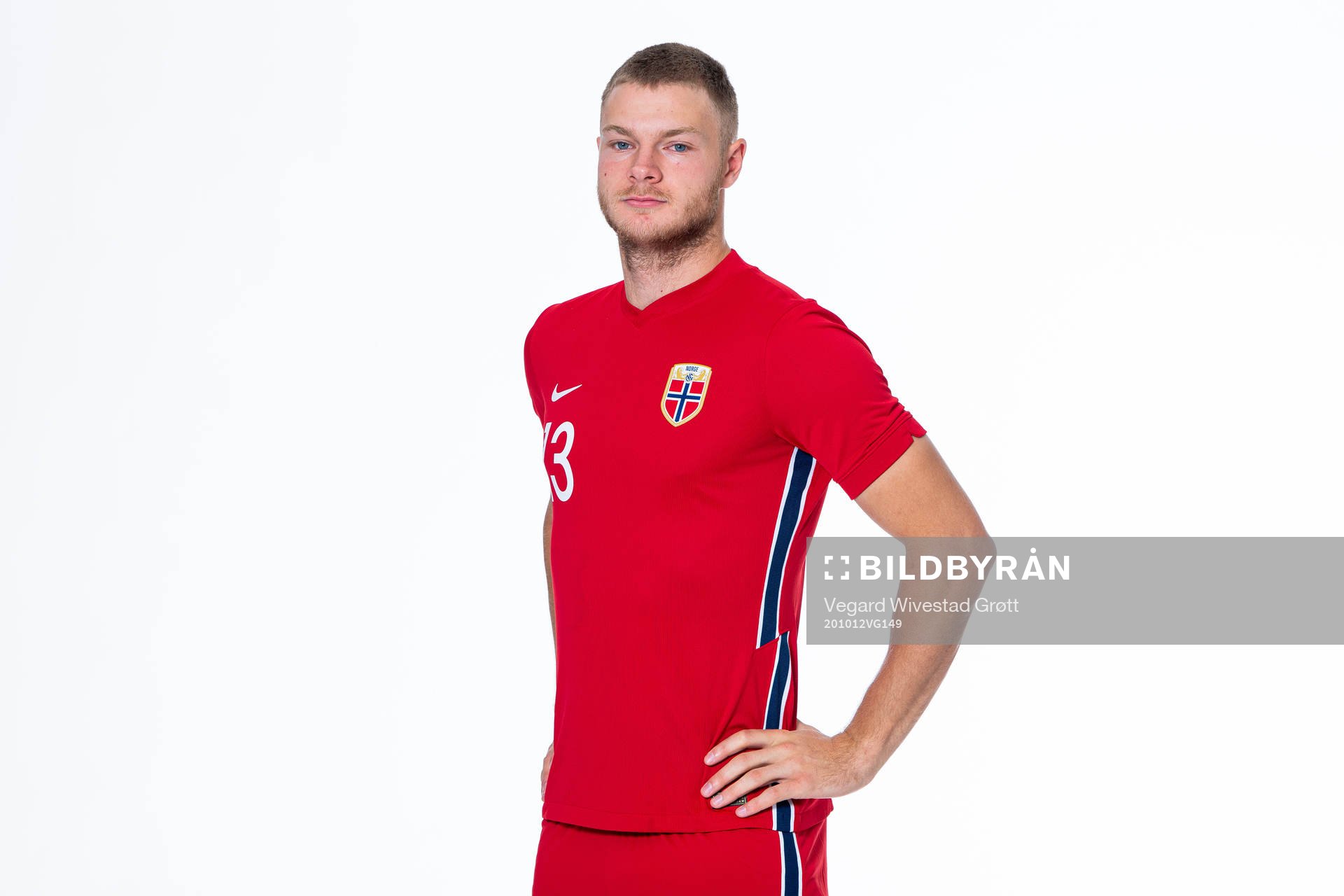 Ulrik Fredriksen of the Norwegian national under-21