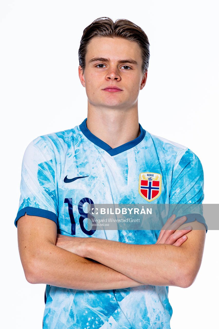 Sturla Ottesen of the Norwegian national under-21 football
