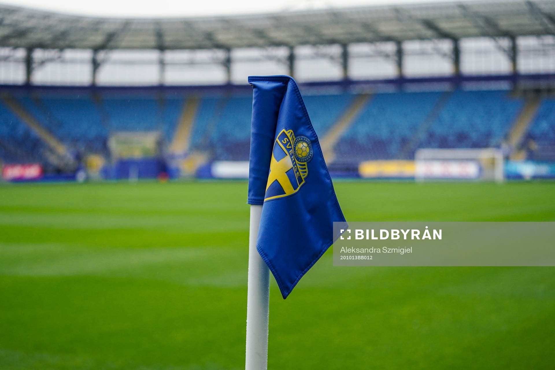 A corner flag