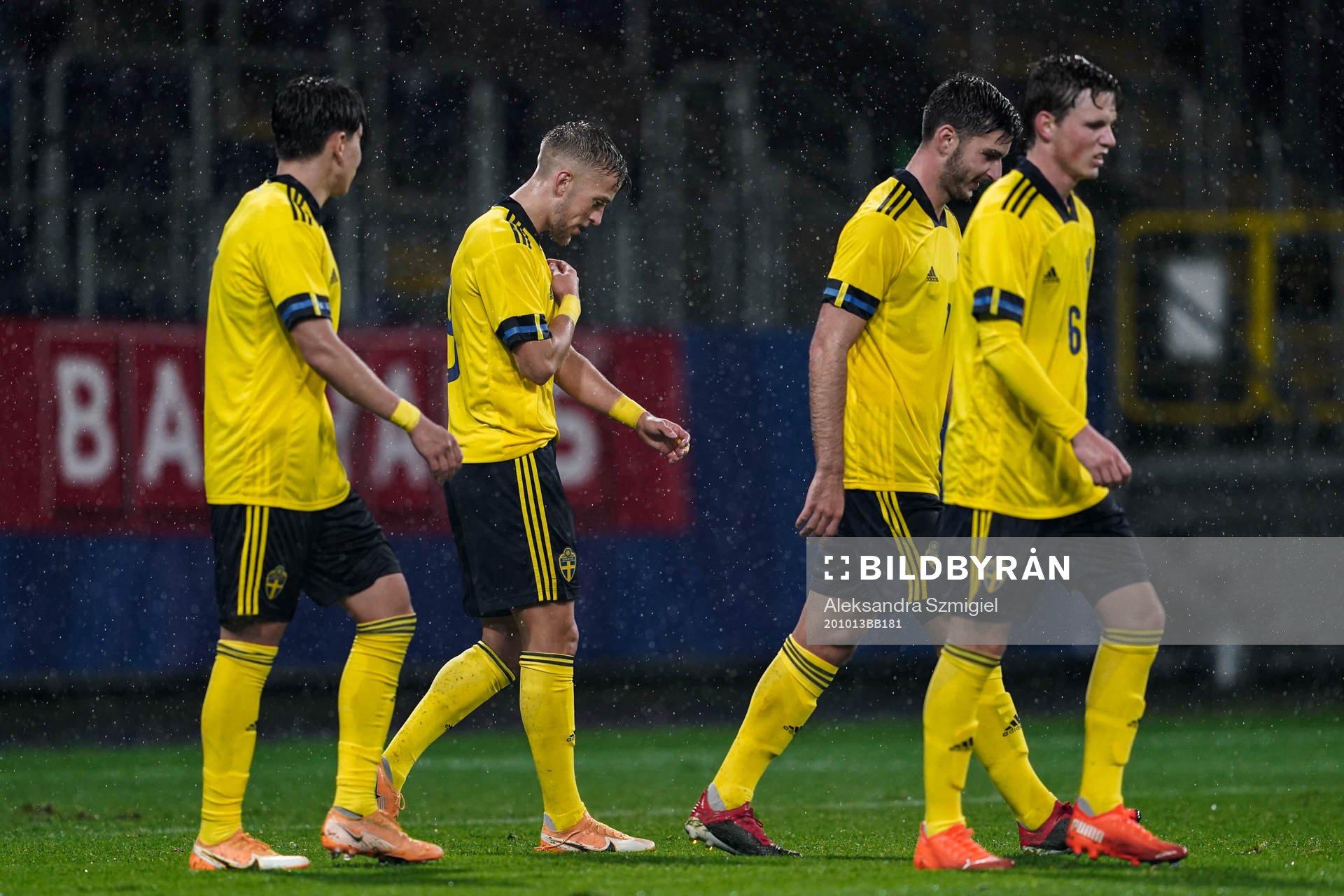 Jesper Karlsson of Sweden celebrates