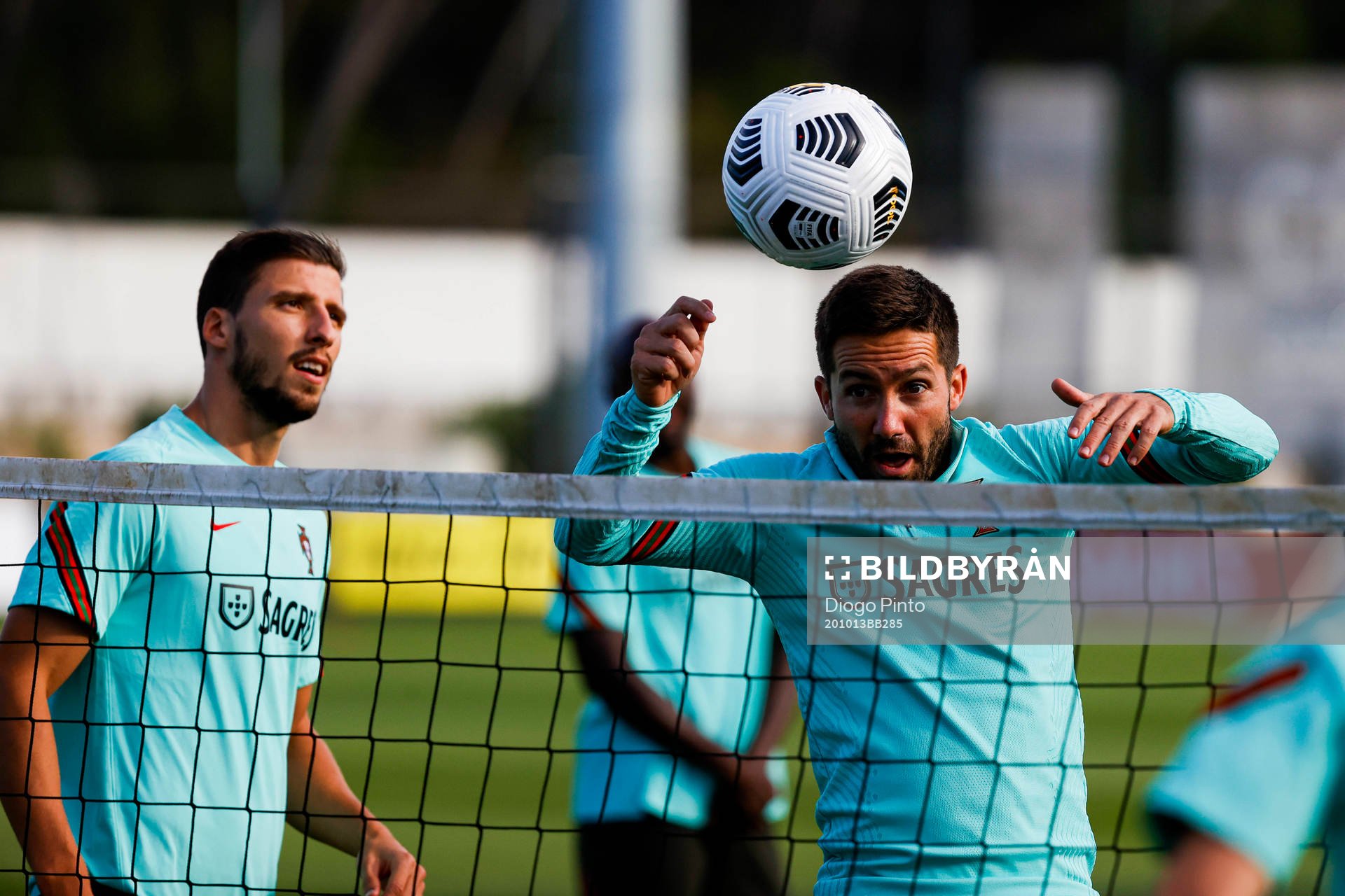 In this handout photo from the Portuguese football