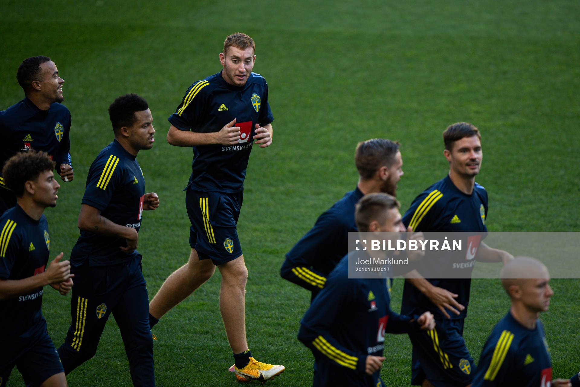 Dejan Kulusevski of the Swedish national football team