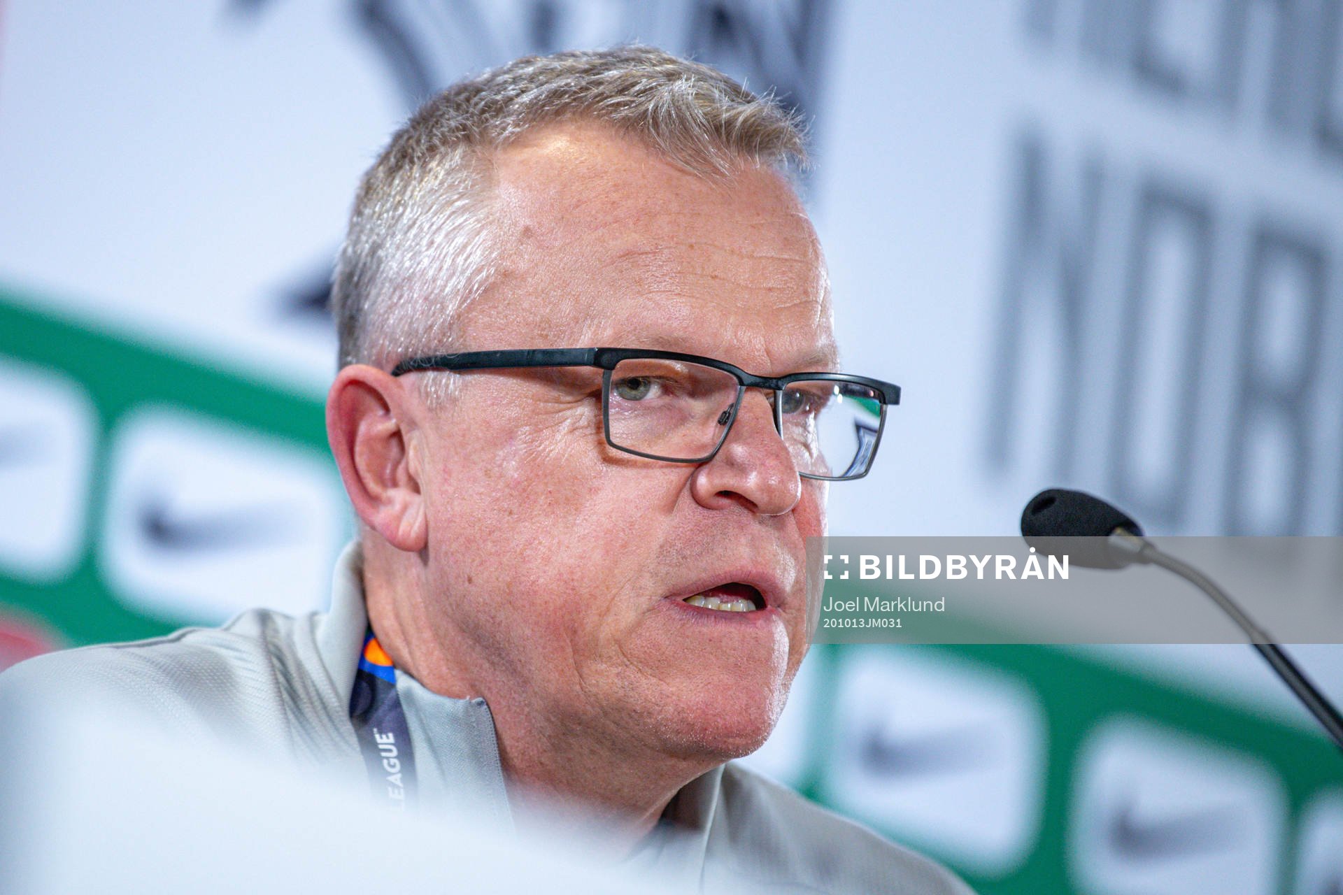 Head coach Janne Andersson of the Swedish national football