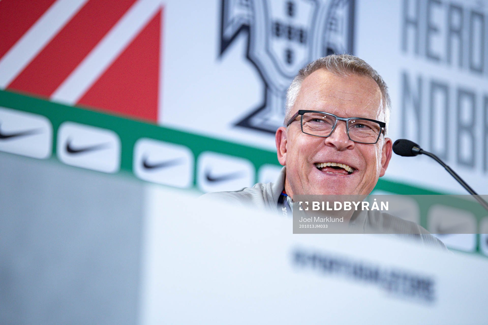 Head coach Janne Andersson of the Swedish national football