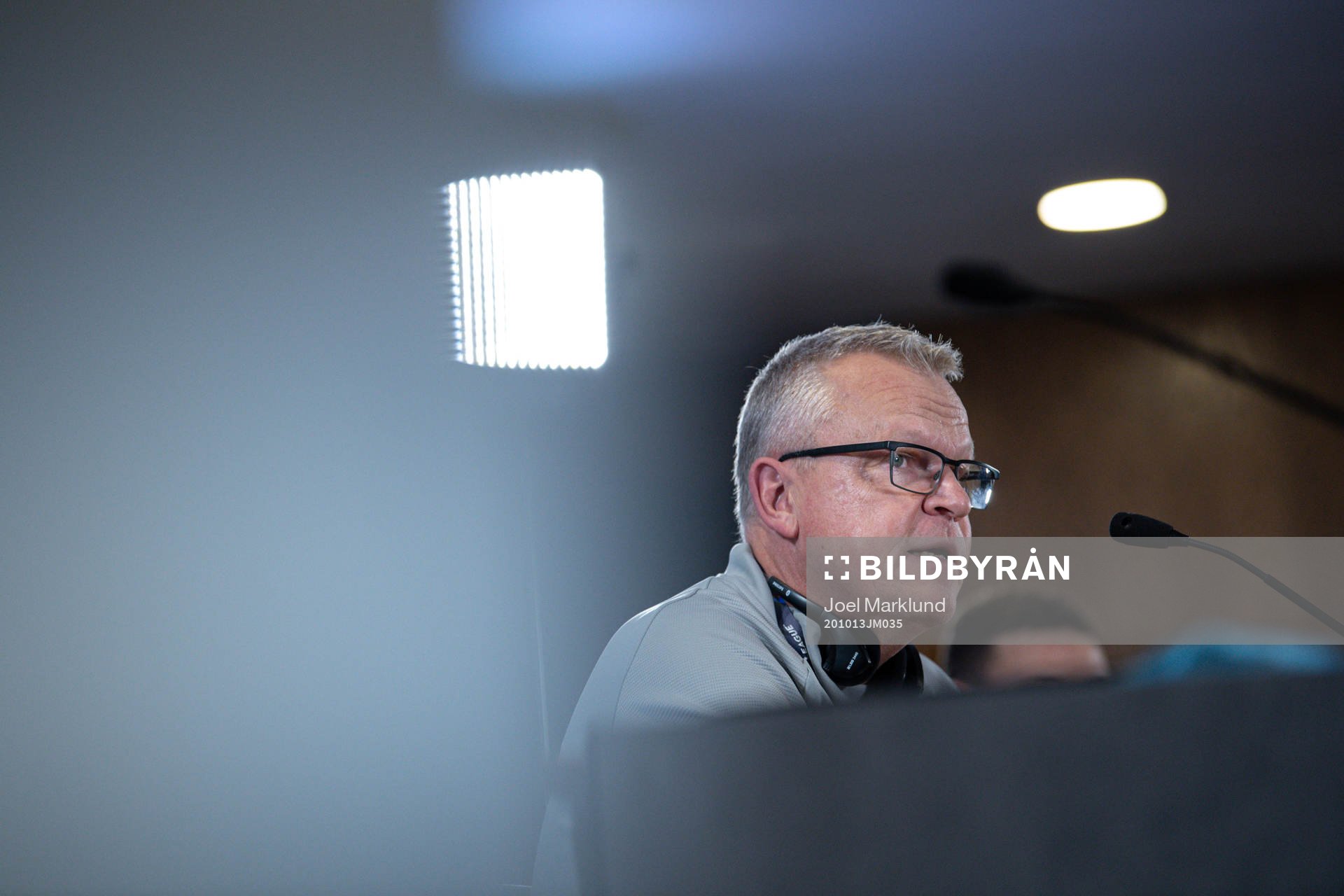 Head coach Janne Andersson of the Swedish national football