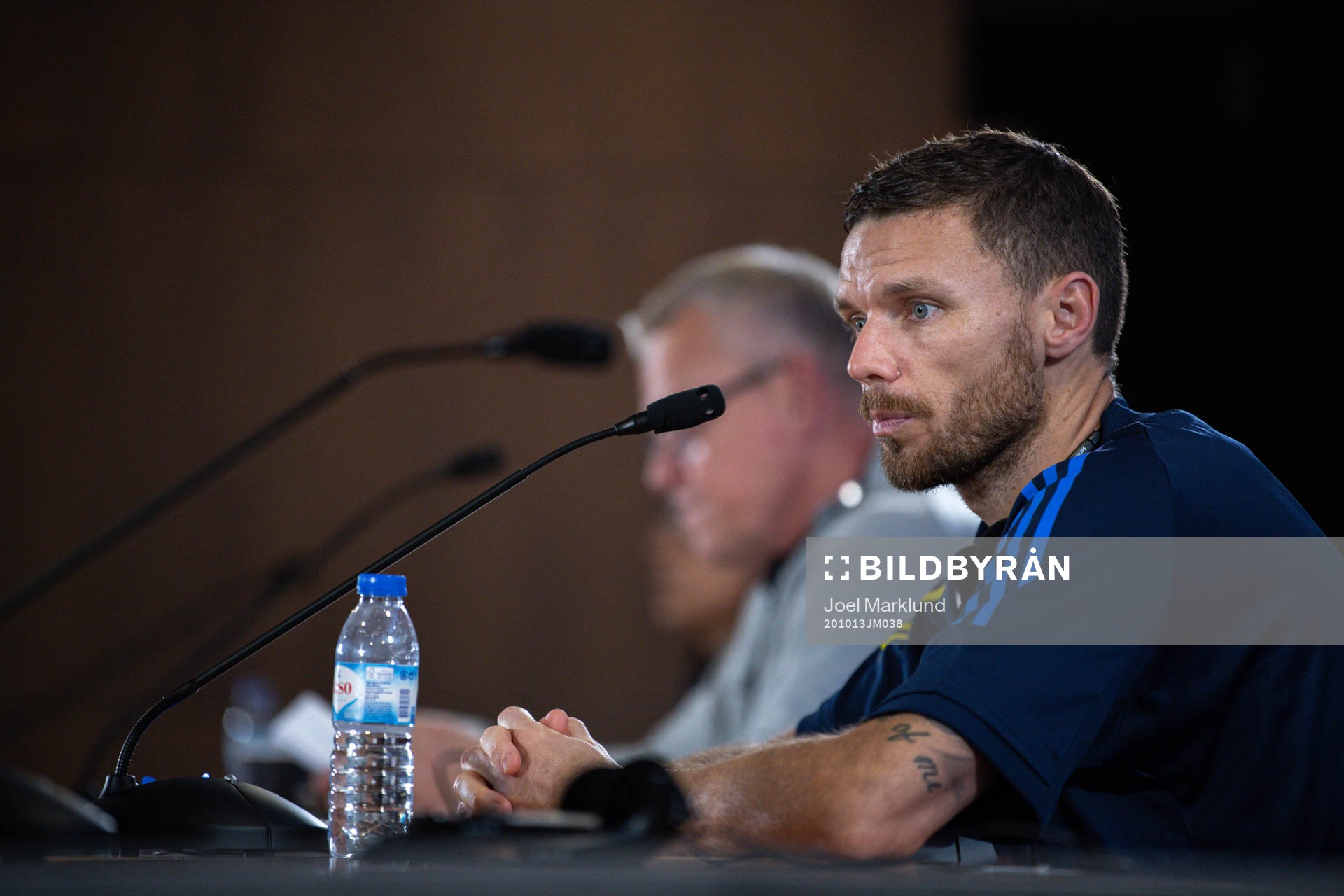 Marcus Berg of the Swedish national football team