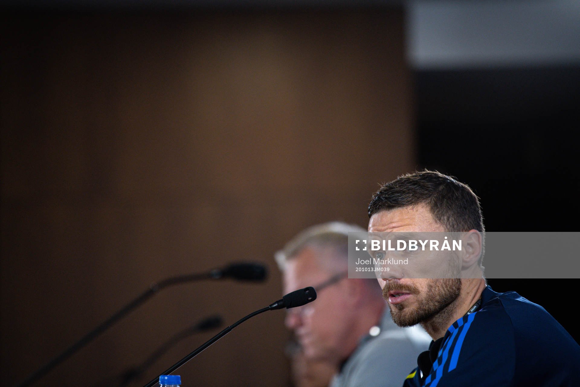 Marcus Berg of the Swedish national football team