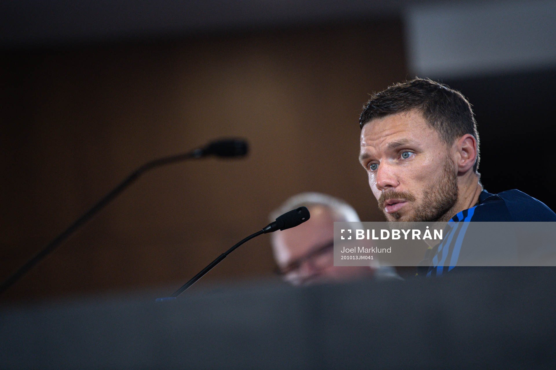 Marcus Berg of the Swedish national football team