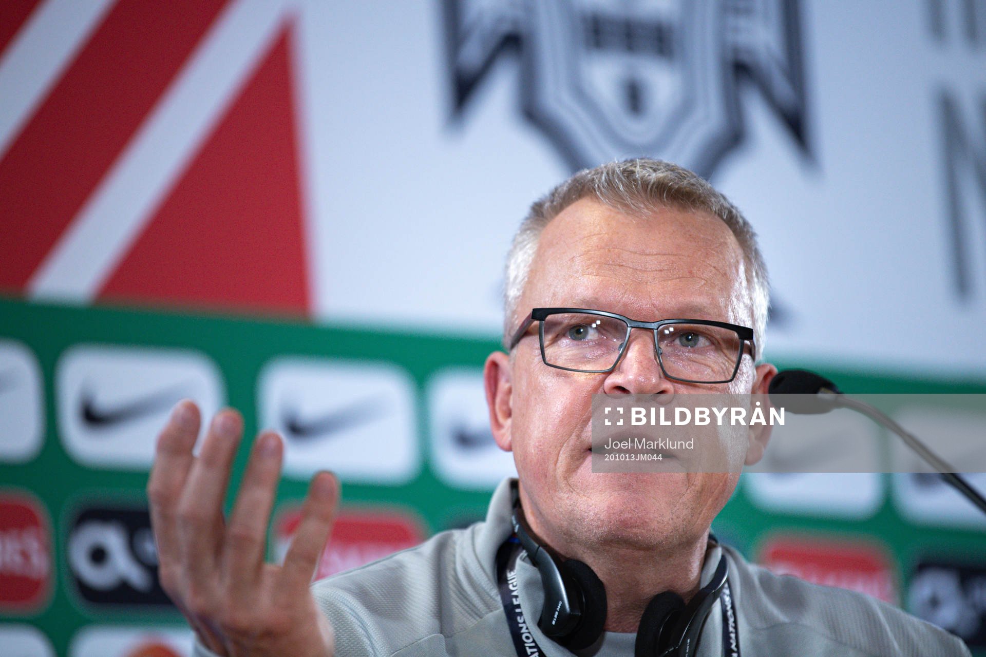 Head coach Janne Andersson of the Swedish national football