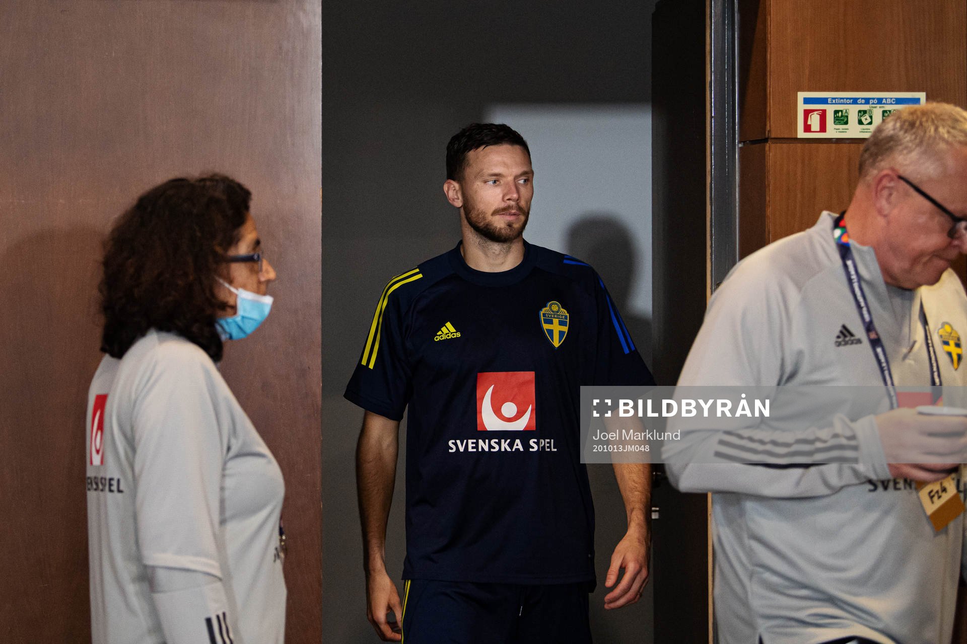 Marcus Berg of the Swedish national football team