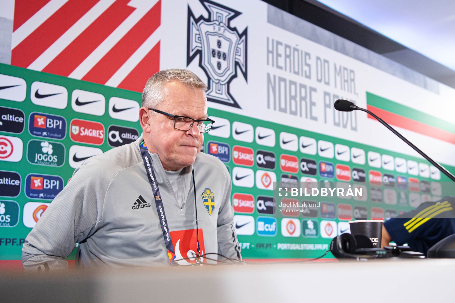 Head coach Janne Andersson of the Swedish national football